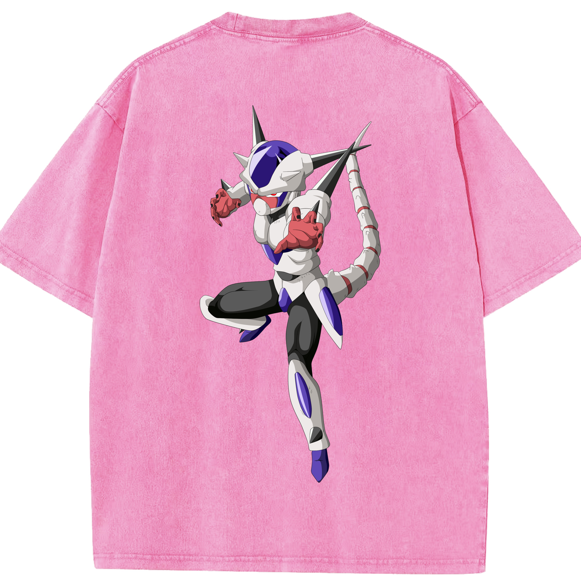 （画像用） ドラゴンボール クリーサ DRAGON BALL Kulisa 綿100% ヴィンテージ風 半袖Tシャツ（背面プリント）